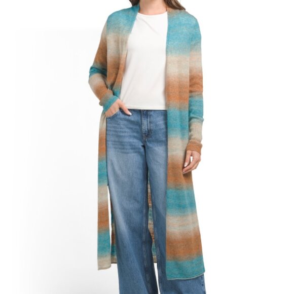 NEW GREYSON Josie Cardigan wool/alpaca blend Blue Bird for women 667mn - Picture 1 of 6